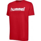 Camiseta Entrenamiento de Balonmano HUMMEL Go Cotton Logo 203513-3062