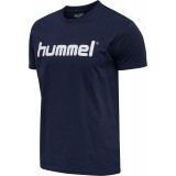 Camiseta Entrenamiento de Balonmano HUMMEL Go Cotton Logo 203513-7026