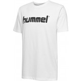 Camiseta Entrenamiento de Balonmano HUMMEL Go Cotton Logo 203513-9001