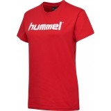 Camiseta Entrenamiento de Balonmano HUMMEL HmlGo Cotton Logo 203518-3062