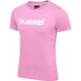 Camiseta Entrenamiento de Balonmano HUMMEL HmlGo Cotton Logo 203518-3257