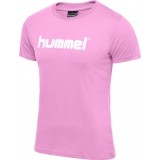 Camiseta Entrenamiento de Balonmano HUMMEL HmlGo Cotton Logo 203518-3415