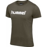 Camiseta Entrenamiento de Balonmano HUMMEL HmlGo Cotton Logo 203518-6084