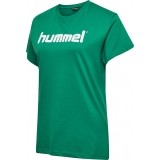 Camiseta Entrenamiento de Balonmano HUMMEL HmlGo Cotton Logo 203518-6140