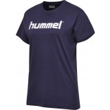 Camiseta Entrenamiento de Balonmano HUMMEL HmlGo Cotton Logo 203518-7026