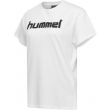 Camiseta Entrenamiento de Balonmano HUMMEL HmlGo Cotton Logo 203518-9001